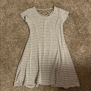 grey dress kids
